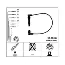 NGK 0808 Zündleitungssatz RC-OP438 für OPEL