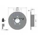 TEXTAR 92032003 Bremsscheiben 2 Stück MERCEDES-BENZ