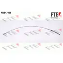 Seilzug Feststellbremse Fte 9250421 für Opel für Vauxhall Hinten Rechts