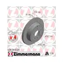 Zimmermann 430.2613.20 Bremsscheiben 2 Stück OPEL