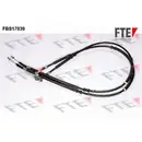 Seilzug Feststellbremse Fte 9250430 für Opel Hinten