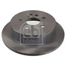 Febi Bremsscheiben Bremsbeläge Hinten für Toyota Previa 2 xR3x