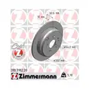 Zimmermann 280.3182.20 Bremsscheiben 2 Stück HONDA
