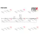 Seilzug Feststellbremse Fte 9250395 für Hyundai Hinten Links