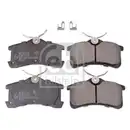 Febi Bremsscheiben Bremsbeläge Hinten für Toyota Corolla Liftback