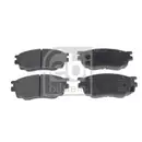 FEBI BILSTEIN 116357 Bremsbelagsatz für MAZDA