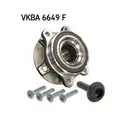 Radlagersatz Skf VKBA 6649 F für Audi Hinterachse Vorderachse