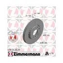 Zimmermann 470.2433.20 Bremsscheiben 2 Stück RENAULT