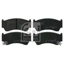 FEBI BILSTEIN 16267 Bremsbelagsatz für NISSAN
