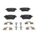 ATE Bremsenset Bremsscheiben Ø256 voll Bremsbeläge hinten Audi VW Skoda Seat