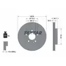 TEXTAR 92131903 Bremsscheiben 2 Stück MERCEDES-BENZ