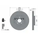 TEXTAR 92126705 Bremsscheiben 2 Stück vorne VOLVO