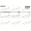 2x FTE Bremsseile Feststellbremse Scheibenbremse Hinterachse Audi A3 Seat Skoda