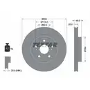 TEXTAR 92156503 Bremsscheiben 2 Stück vorne SUZUKI
