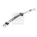 FEBI BILSTEIN 180047 Schaltseilzug für PEUGEOT, CITROËN, TOYOTA, FIAT
