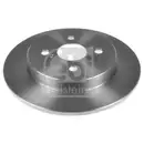 Febi Bremsscheiben Bremsbeläge Hinten für Toyota IQ xJ1x Yaris xP9x