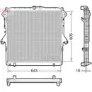 Kühler Motorkühlung Denso DRM10118 für Ford