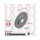 Zimmermann 590.2599.20 Bremsscheiben 2 Stück TOYOTA