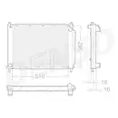Kühlmodul Denso DRM23100 für Renault