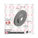 Zimmermann 590.2803.20 Bremsscheiben 2 Stück TOYOTA