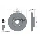 TEXTAR 92139703 Bremsscheiben 2 Stück vorne für TOYOTA