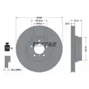 TEXTAR 92122905 Bremsscheiben 2 Stück vorne für BMW