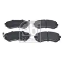 FEBI BILSTEIN 116349 Bremsbelagsatz für NISSAN