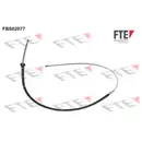 2x FTE Bremsseile Feststellbremse Trommelbremse Hinterachse Seat Ibiza Skoda