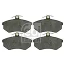 FEBI BILSTEIN 16318 Bremsbelagsatz für AUDI