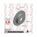 Zimmermann 200.2521.20 Bremsscheiben 2 Stück NISSAN