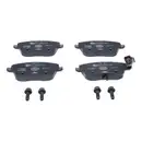 ATE Bremsenset Scheiben 288 mm belüftet Bremsbeläge Warnkontakt vorn Polo 4 9N