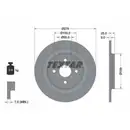 TEXTAR 92161903 Bremsscheiben 2 Stück hinten für TOYOTA