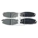 FEBI BILSTEIN 16323 Bremsbelagsatz für ISUZU, OPEL