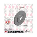 Zimmermann 470.2437.20 Bremsscheiben 2 Stück RENAULT