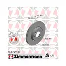 Zimmermann 540.2491.20 Bremsscheiben 2 Stück SUZUKI