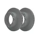 ATE 24.0122-0267.1 Bremsscheiben 2 Stück für RENAULT TRUCKS