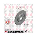 ZIMMERMANN 180.3018.20 Bremsscheiben 2 Stück