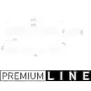 Ladeluftkühler Mahle CI 614 000P Behr *** Premium Line *** für Bmw für Mini