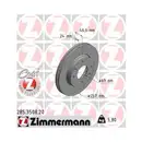 Zimmermann 285.3508.20 Bremsscheiben 2 Stück HYUNDAI