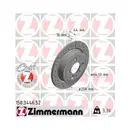 Original ZIMMERMANN 150.3446.52 Bremsscheiben 2 Stück für MINI