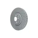 ATE 24.0136-0102.1 Bremsscheiben 2 Stück MERCEDES-BENZ