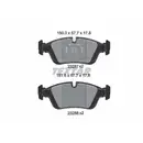Textar Bremsbeläge vorn + Warnkontakt BMW 3er Coupe Touring Cabriolet E46 Z4 E85