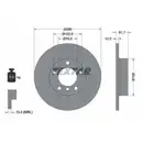 TEXTAR 92055503 Bremsscheiben 2 Stück BMW