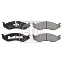 FEBI BILSTEIN 116332 Bremsbelagsatz für JEEP, KIA