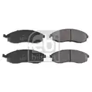 FEBI BILSTEIN 116322 Bremsbelagsatz für MITSUBISHI