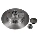 Febi Bremsscheiben Bremsbeläge Hinten für Renault Fluence L3x Megane 3