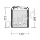 Wärmetauscher Innenraumheizung Denso DRR32005 für VW
