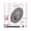 Original ZIMMERMANN 150.3408.52 Bremsscheiben 2 Stück für BMW