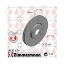 Zimmermann 285.3516.20 Bremsscheiben 2 Stück HYUNDAI