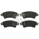 FEBI BILSTEIN 16364 Bremsbelagsatz für PEUGEOT, CITROËN